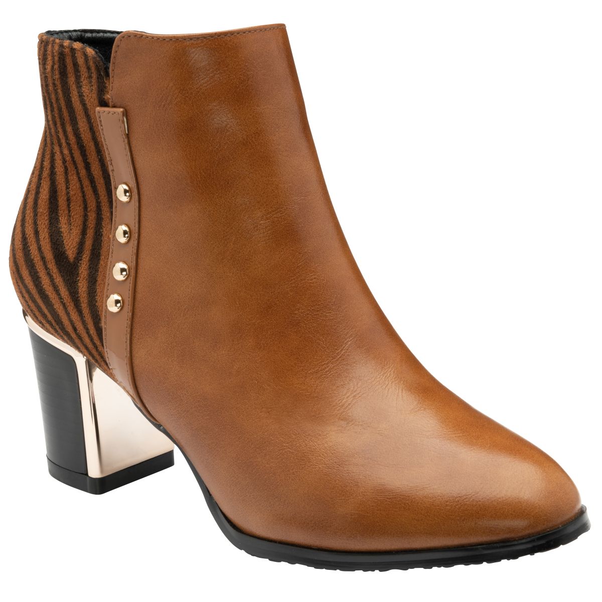 Brown heeled 2024 boots uk